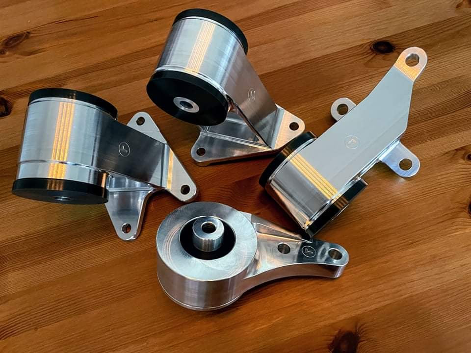 FOUNDRY3 NSX FEATHERWEIGHT BILLET MOTOR MOUNTS