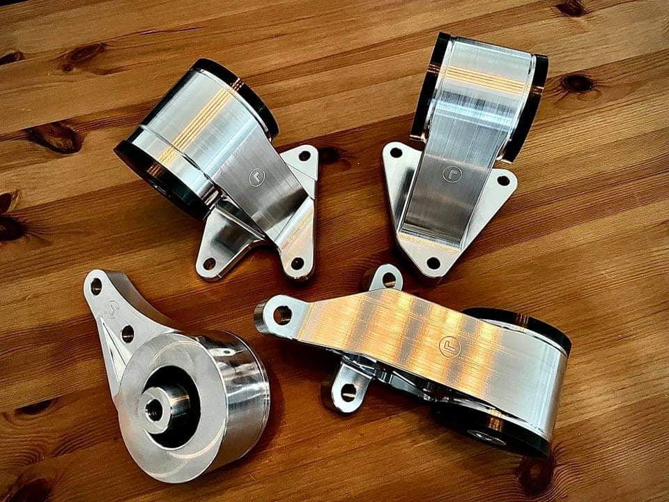 FOUNDRY3 NSX FEATHERWEIGHT BILLET MOTOR MOUNTS