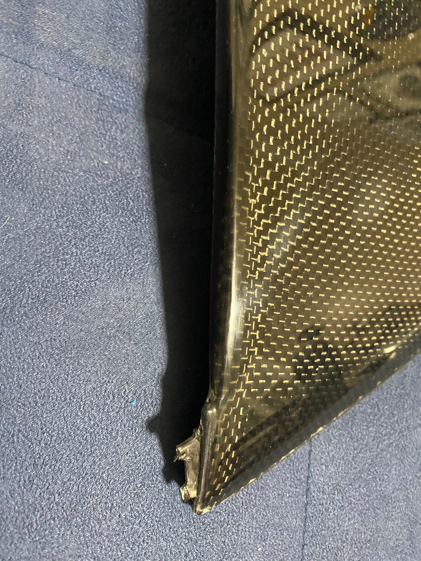MITA NSX Carbon Outside B-Pillar Set - Damaged