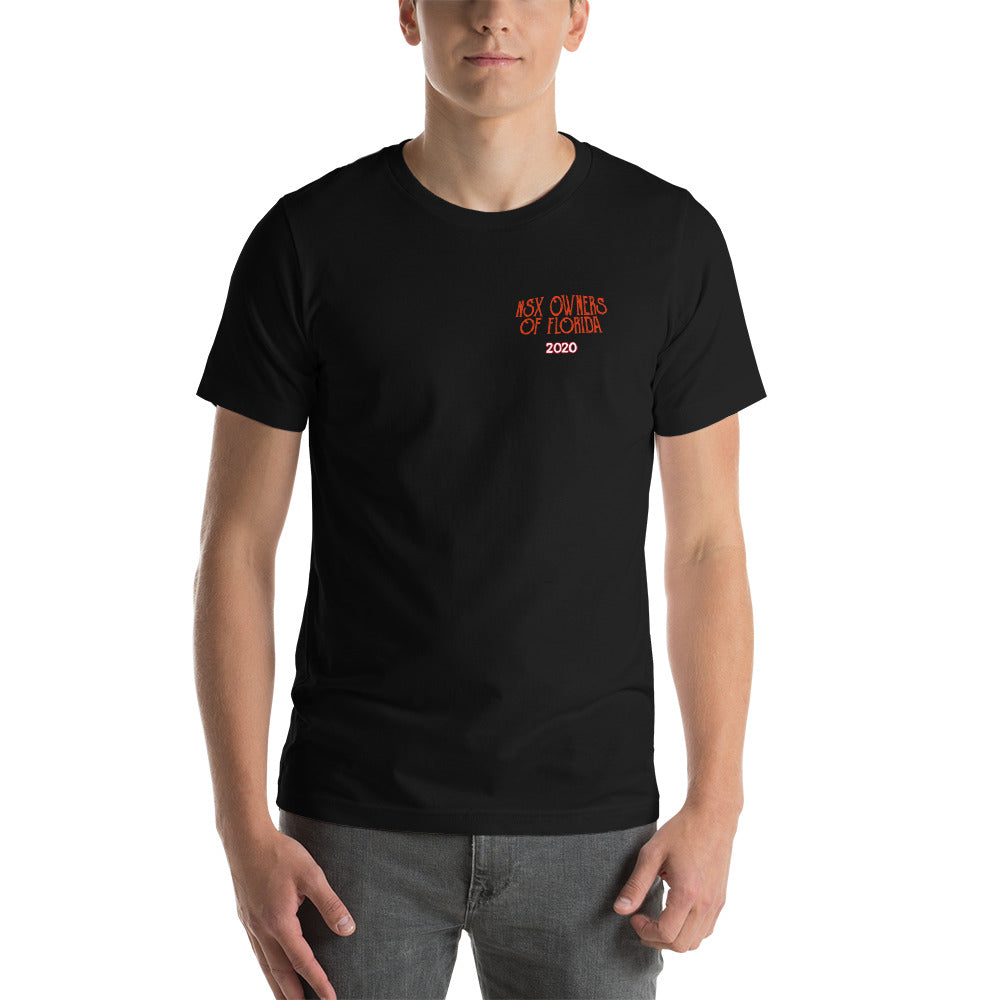 NSX Owners of Florida 2020 - Short-Sleeve Unisex T-Shirt