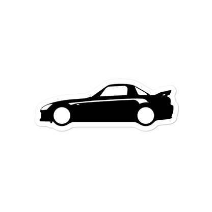 s2000 Side Silhouette - Bubble-free stickers