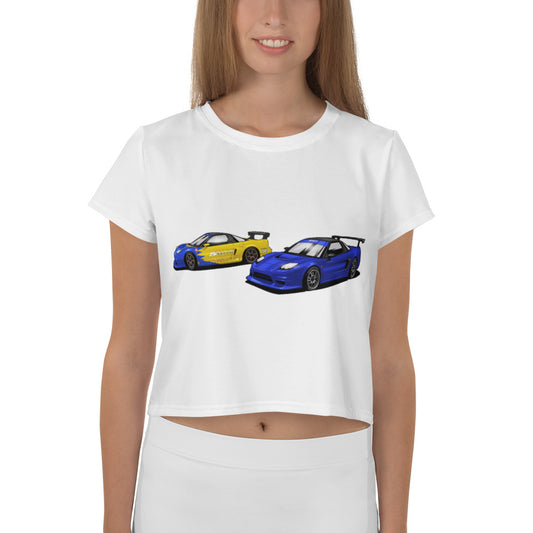 Spoon NSX All-Over Print Crop Tee