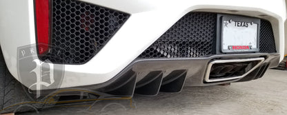 PRIDE 2017+ NSX Carbon Rear Valance/Diffuser OE Style